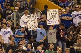 Image result for Fan Signs at Baseball Games