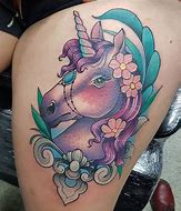 Image result for Mermaid Unicorn Tattoo Art