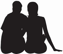 Image result for Silhouette of a Couple