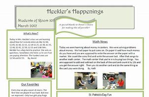 Image result for Classroom Newspaper