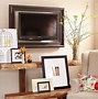 Image result for Wall Sconces Bordering Flat Screen TV