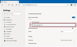 Image result for Microsoft Edge Home Button