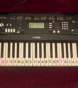 Image result for Piano Keyboard Letters