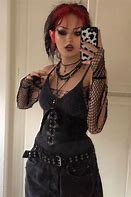 Image result for Aesthetic Goth Grunge Outfits