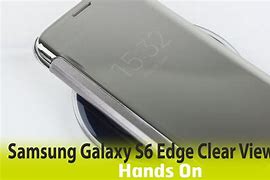 Image result for Edge Clear View Cover Samsung Galaxy S6