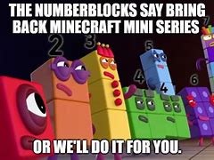 Image result for Number Blocks Anthro Meme