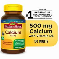 Image result for Calcium and Vitamin D3 Supplement