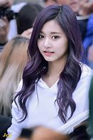 Image result for Korean Ulzzang Girl Purple Hair