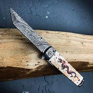 Image result for Japanese Folded Steel Pocket Knife