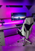 Image result for Purple and Blue Gaming Setup