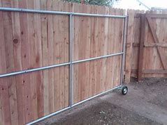 Image result for Using a Normal Lock On a Sliding Gate