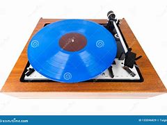 Image result for Blue Vinyl On Turntable