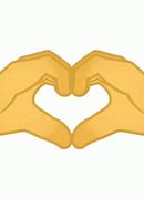 Image result for Heart in Hand Emoji