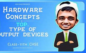 Image result for Output Devices of Computer Drawing