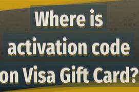 Image result for Visa Gift Card Security Code Location