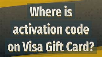 Image result for Activate Visa Gift Card