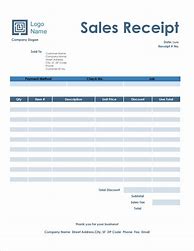 Image result for Blank Receipt Printable