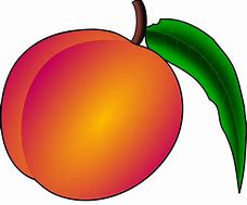 Image result for Cartoon Peach Fruit