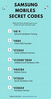 Image result for Samsung Phone Secret Codes