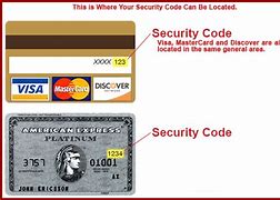 Image result for Security Code On Debit Card