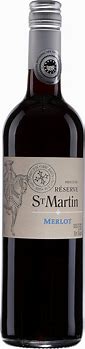 Image result for Reserve saint Martin Merlot Vin Pays d'Oc