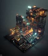 Image result for Cyberpunk Inside Factory