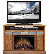 Image result for Oak Fireplace TV Stand