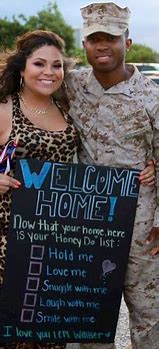 Image result for Cute Army Homecoming Signs
