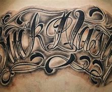 Image result for Shaded Letters Tattoo