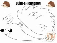 Image result for Hedgehog Cut Out
