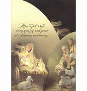 Image result for Religious Nativity Christmas Cards