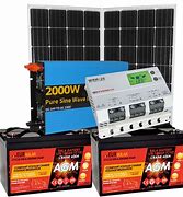 Image result for Solar Panel with Battery