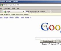 Image result for IE8 Add-Ons Disabled