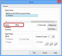 Image result for HP Printer Offline How to Fix Windows 10