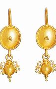 Image result for Solid 24 Karat Gold Earrings