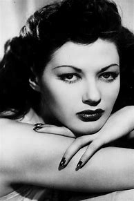 Image result for Yvonne DeCarlo Portrait
