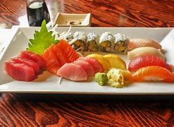 Image result for Sushi Sashimi Combo