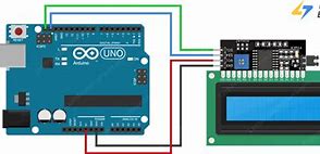Image result for Temperature Sensor with LCD Display Arduino Tinkercad