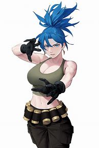 Image result for KOF Leaona