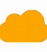 Image result for Orange Cloud Icon
