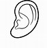 Image result for Cartoon Ear Outline