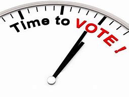 Image result for Time to Vote Image
