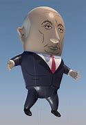 Image result for Balloon with Putin
