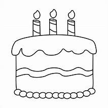 Image result for Cake Clip Art Images Black and White