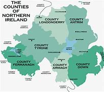 Image result for Northern Ireland Border Map