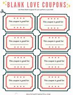 Image result for Free Love Coupon Template Word
