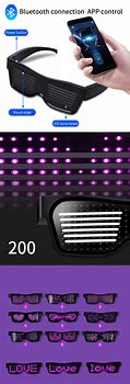 Image result for LED Party Glasses