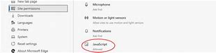 Image result for Enable JavaScript Edge