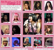 Image result for Nicki Minaj Alter-Egos