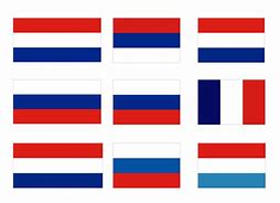 Image result for Red Blue White Flag Horizontal Stripes with Seal